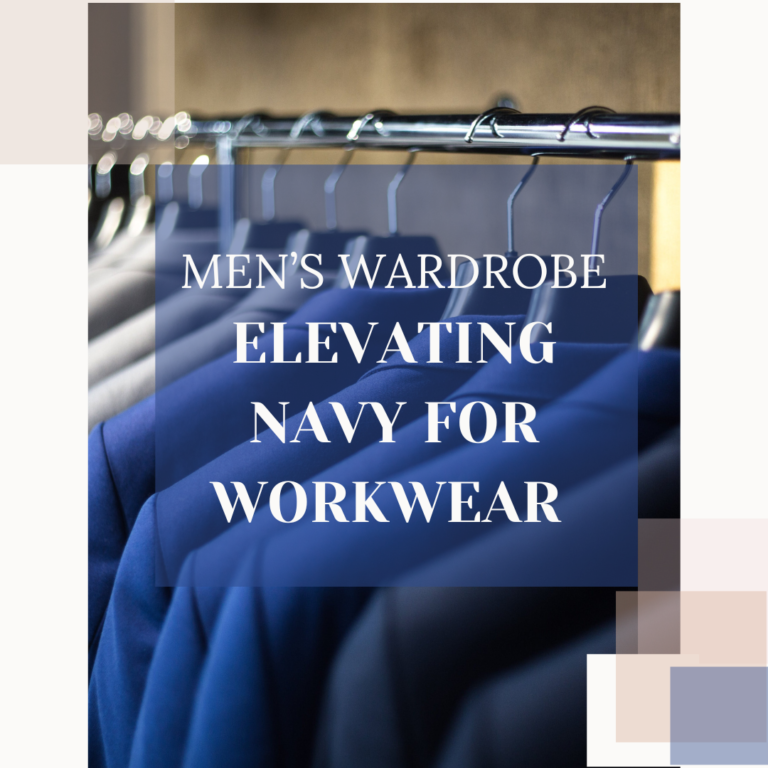 “Revamp Your Office Look: Elevating Navy for workwear”