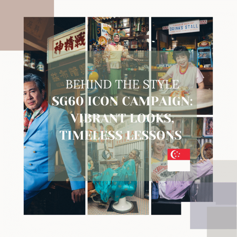 Discover SG60 style with Image & Me — vibrant portraits of Singapore’s icons styled through bold colours and layering, plus practical wardrobe tips you can use.
