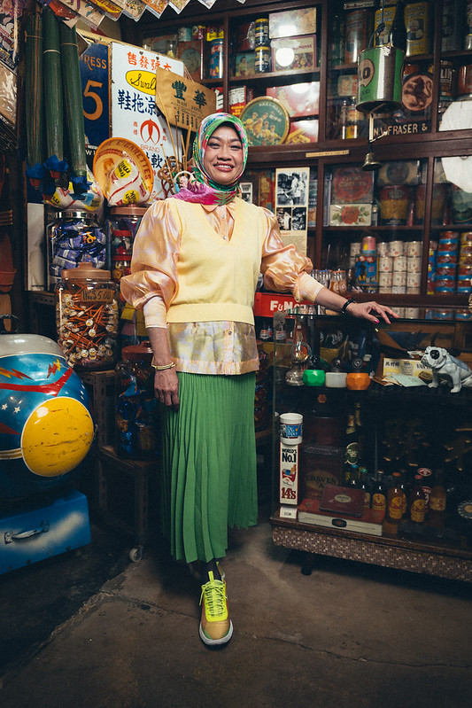 SG60 style Zuraidah Abdullah colourful layering