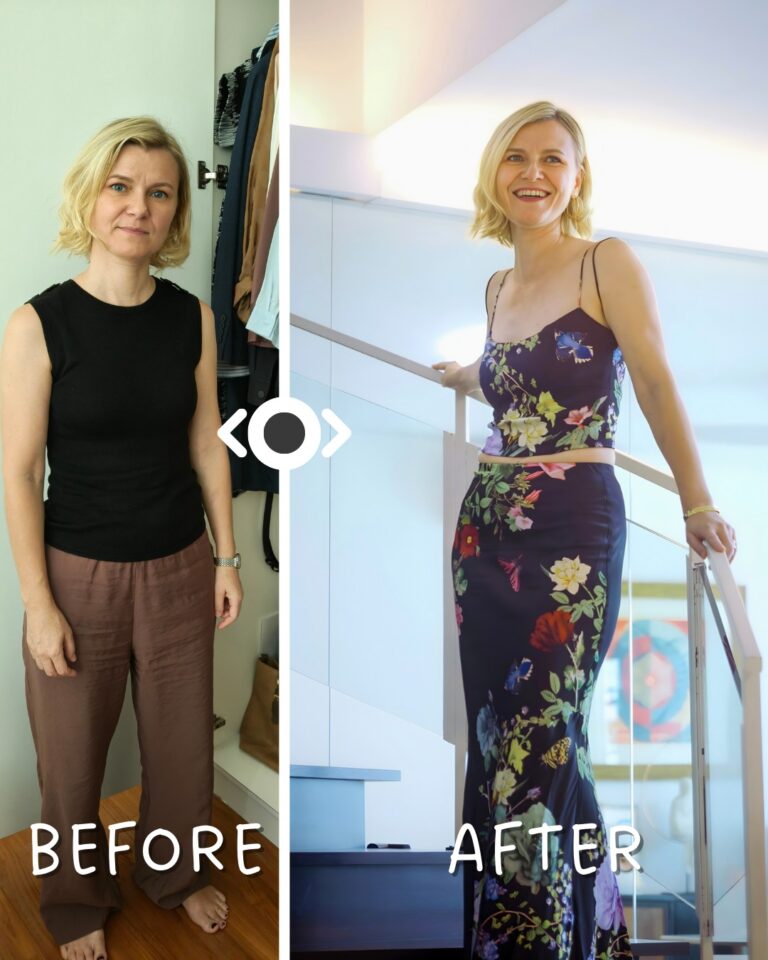 Before & After: How One Client Discovered Her Simple and Chic Personal Style
