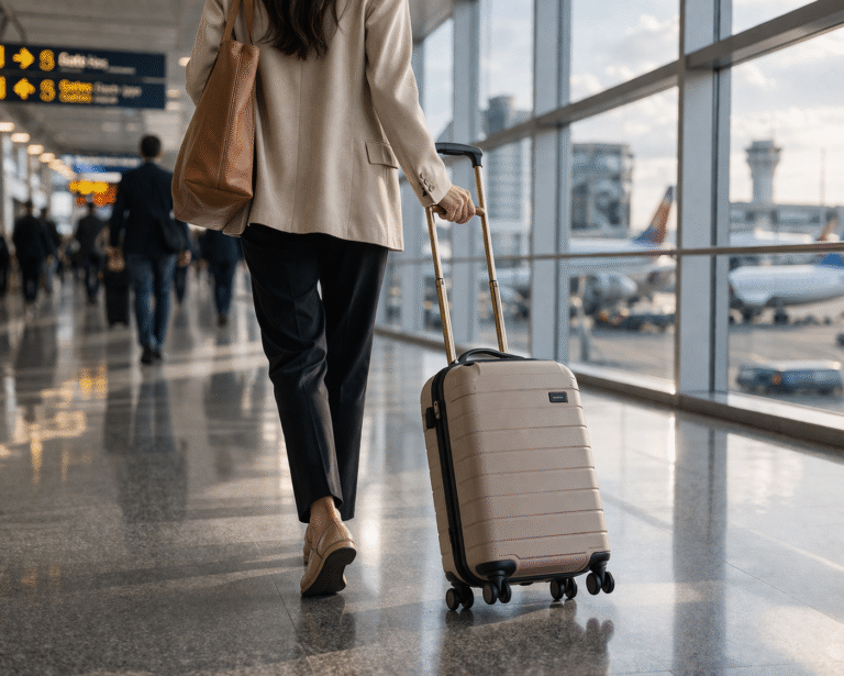Business-traveler-in-airport-concourse