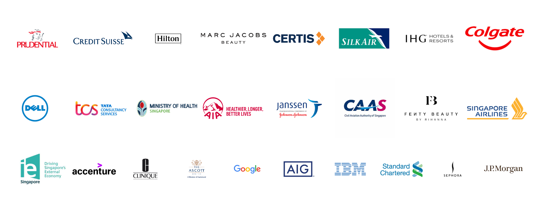 Corporate image consulting Singapore — Image & Me executive presence workshop clients